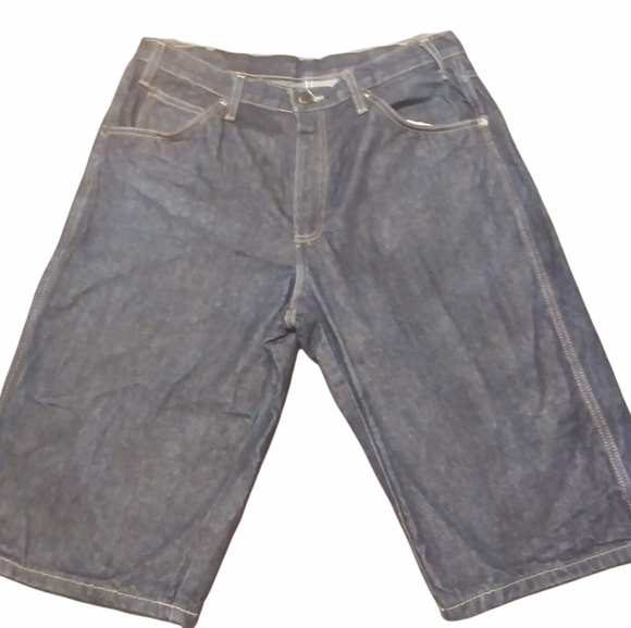 Dickies denim blue Jean shorts, size 34 - Picture 2 of 3